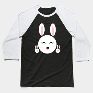 Mom n Lil Bunny Baseball T-Shirt